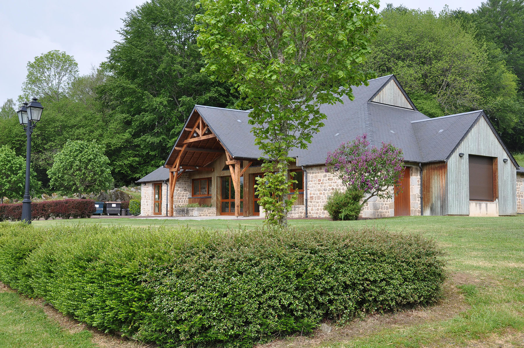 Photo extérieure de la salle Polyvalente