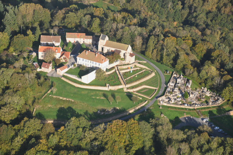 Vue aérienne de Saint-Georges-Nigremont
